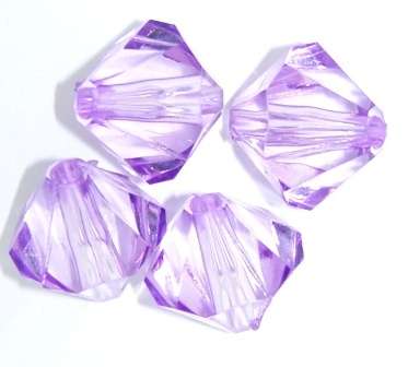 LILAC Acrylic Bicone - 8mm