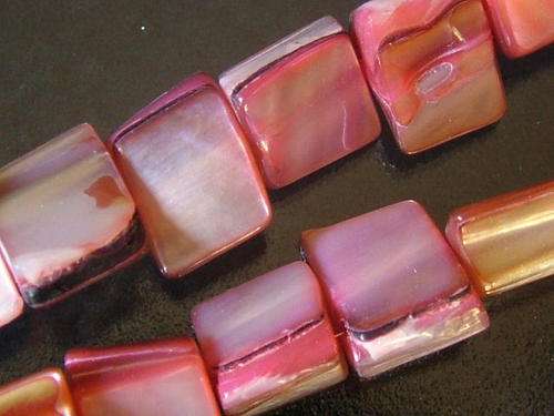 PINK Shell Nuggets  - 40cm string