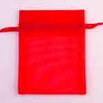 RED Organza Bags - 10cm x 12cm