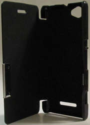 Sony Xperia M Flip Pouch (Dark Navy Blue)