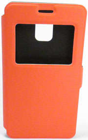 Samsung Galaxy S5 Flip Case with Window (Red)