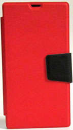 Sony Xperia Z, L36H Flip Pouch (Red / Black)