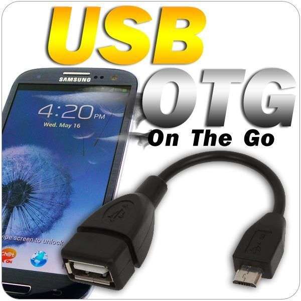 Micro USB to USB OTG