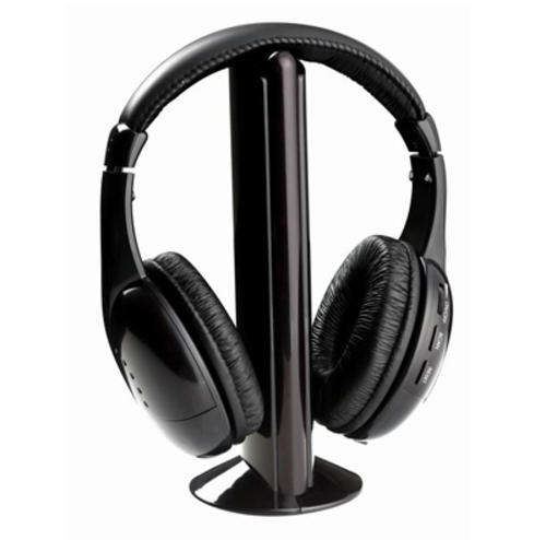 Wireless TV Headphones - 5 in 1 ; FM , Microphone, Baby Monitor
