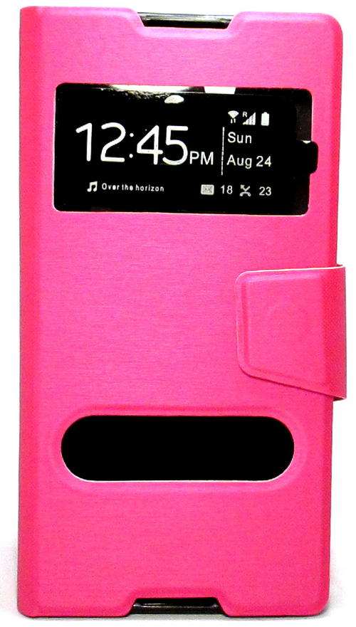 Sony Xperia C3 Flip Case (Pink)