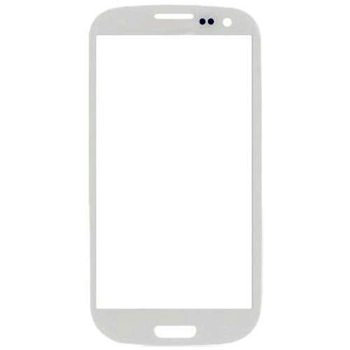 Samsung Galaxy S3 Glass (White) + FREE Screenguard