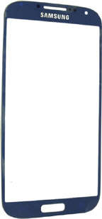Samsung Galaxy S4 Mini Glass (Blue)  + FREE Screenguard