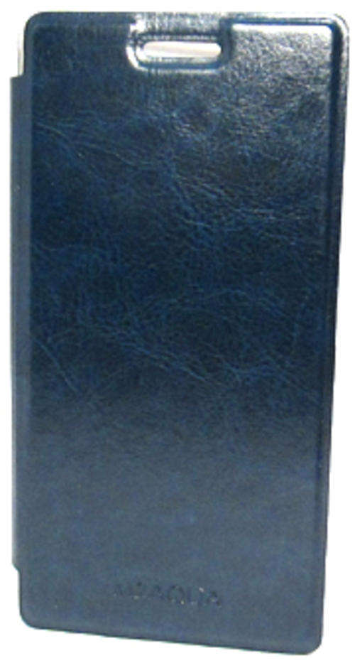 Sony Xperia M2 Aqua Flip Case (Blue)   + FREE Sceenguard