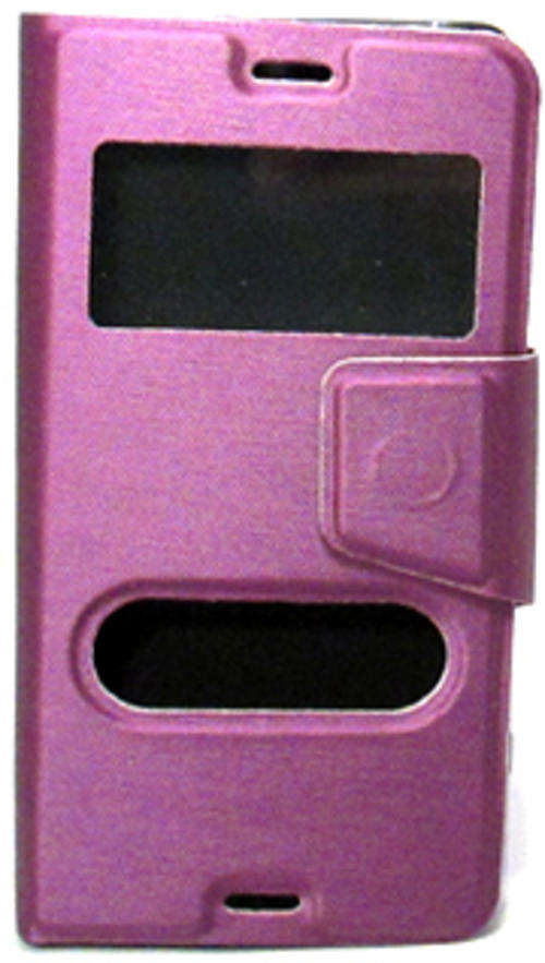 Sony Xperia Z3 Mini / Compact Flip Case (Purple) + FREE Screenguard