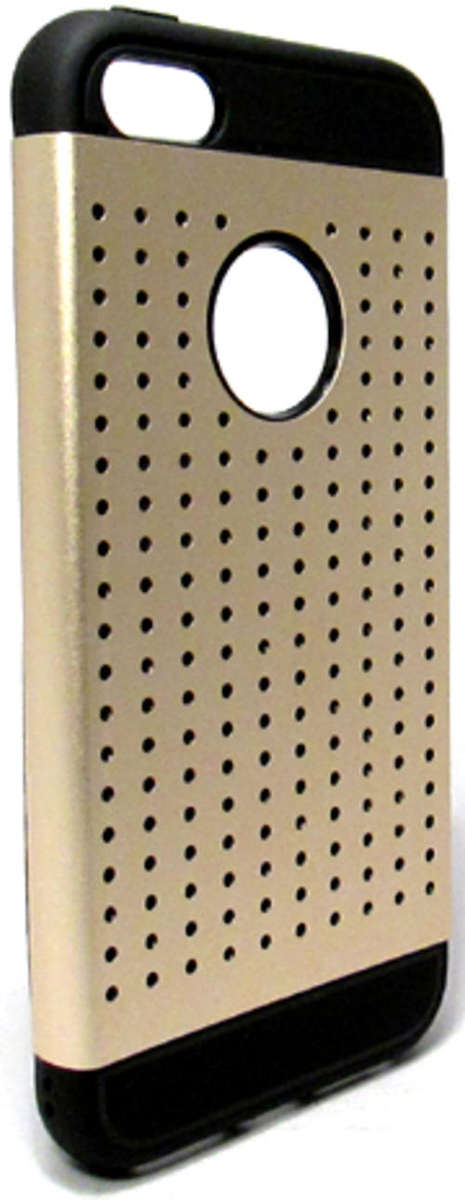 iPhone 5G/S Back Protective Case (Gold)