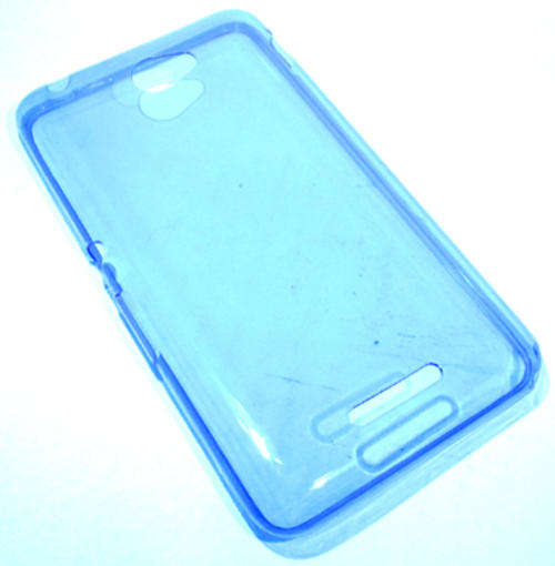 Sony Xperia E4 TPU Case (Blue) + FREE Screenguard