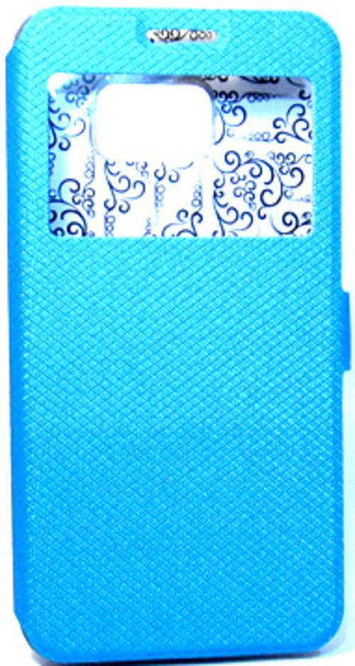 Samsung Galaxy S6 Edge PLUS Flip Case (Blue)