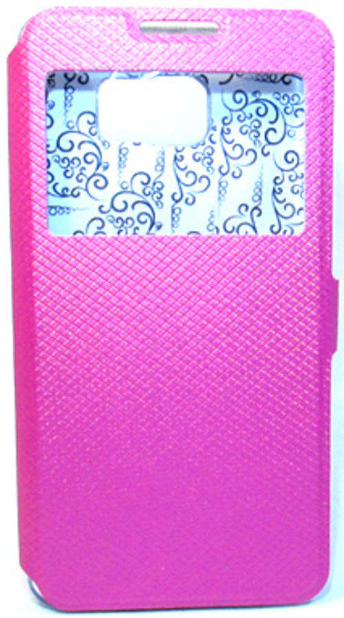 Samsung Galaxy Note 5 Flip Case (Pink)  + FREE Screenguard