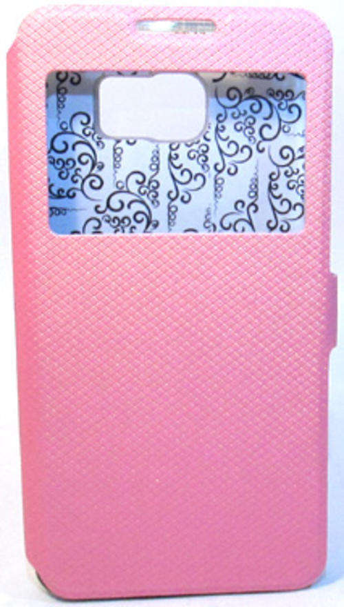 Samsung Galaxy Note 5 Flip Case (Pink)  + FREE Screenguard