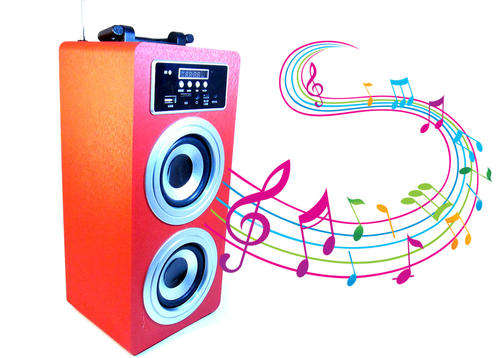 Music Box Speaker / FM Radio / MP3 Player/ USB/ TF Cards