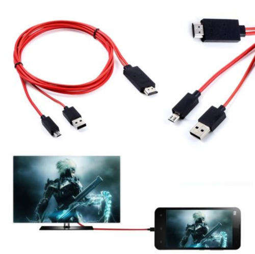 MHL Cable : Samsung S3, S4, S5....