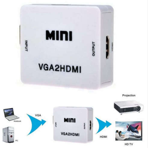 VGA to HDMI Adapter