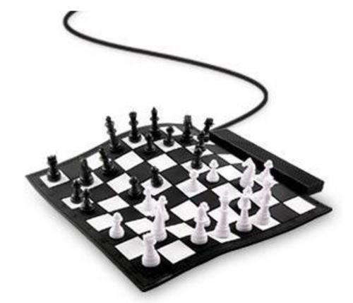 Dream Cheeky USB Roll-UP Chess Game