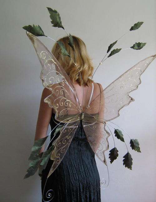 Large Custom Leafy Wings