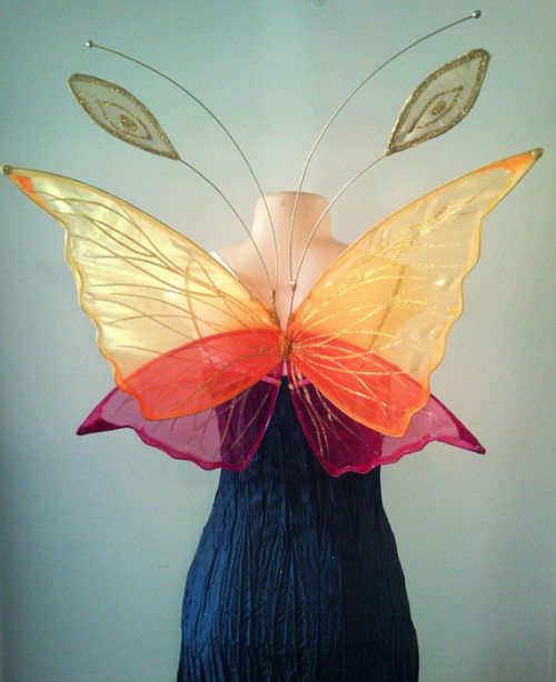 Chrysalis Style Fairy wings for Children ( kids fairy wings, flower girls wings, halloween costume)
