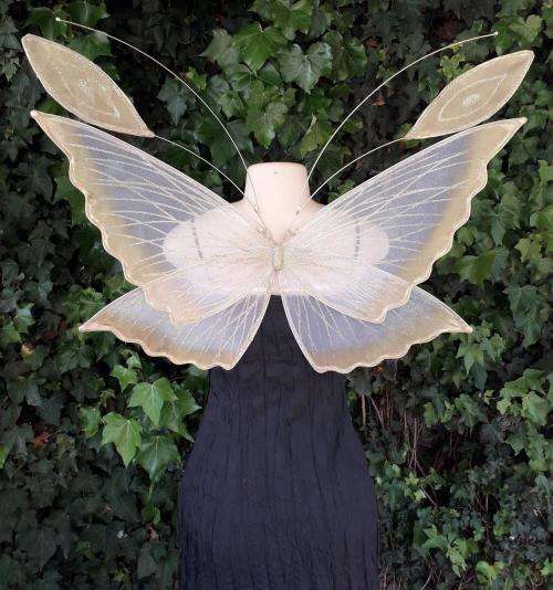 Chrysalis Style Fairy wings for Children ( kids fairy wings, flower girls wings, halloween costume)