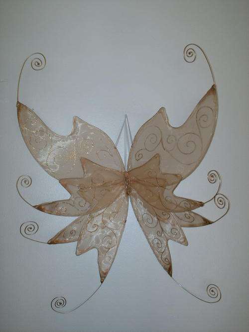 Gold Bridal Wings