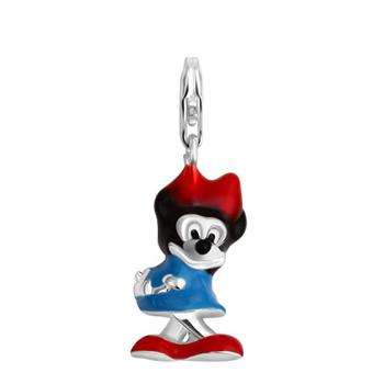Designer's Silver Minnie Mouse Charm*imported