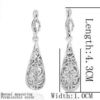 Designer's 18k Gold Plated Drop Earrings *imported