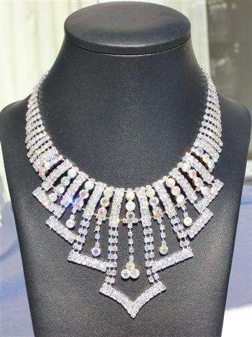 Bridal Prom Party Crystal Diamante Jewellery Set New