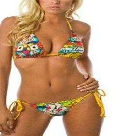 ED Hardy Summer Yellow Bikini (Size 30/32)