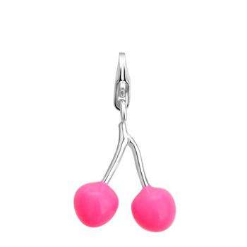 Designer's Silver Cherries Charm*imported