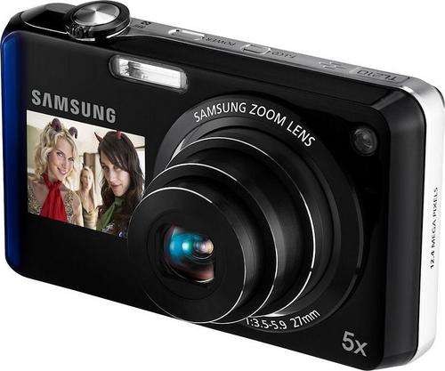 SAMSUNG PL150 / TL210 - 12.4MP, 27mm wide angle, 3" LCD, 1.5" front LCD, 5X Zoom