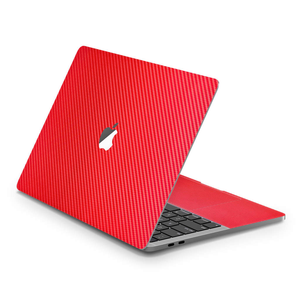 Skins SA Apple MacBook Air 15` M2|M3|M4 (2023-2025) - Carbon Red Skin