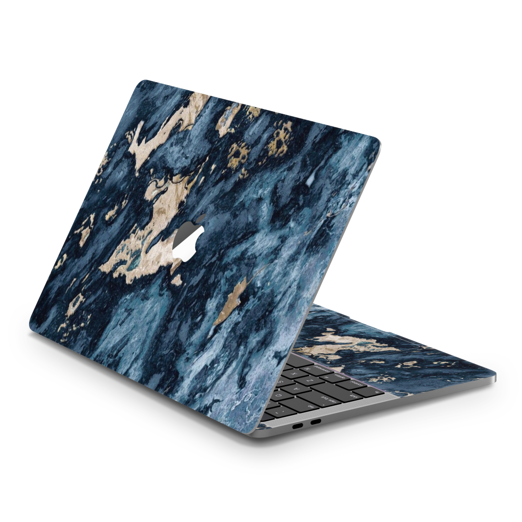 Skins SA Apple MacBook Air 13` M1 (2020-2022) (A2337) - Marble Royal Blue Skin