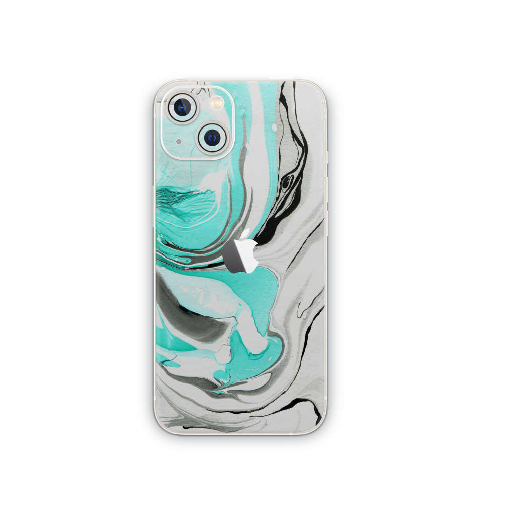 Skins SA Apple iPhone 13 Pro Max Skin - Swirl Turquoise