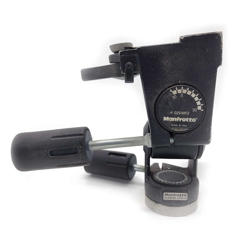 Manfrotto 029 MK II Tripod head only + Camera Locking Plate