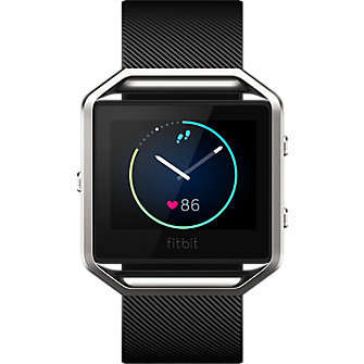 Fitbit Blaze Black Silver - Large