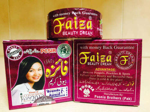 Faiza Beauty Cream - Guaranteed Genuine Product (Beware of fakes!)
