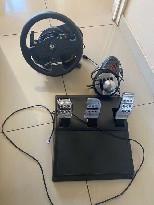 Thrustmaster tmx with t3pa pedals and th8a shifter