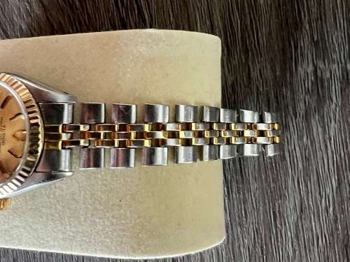 Tudor princess oyster date. 2tone.  25mm.