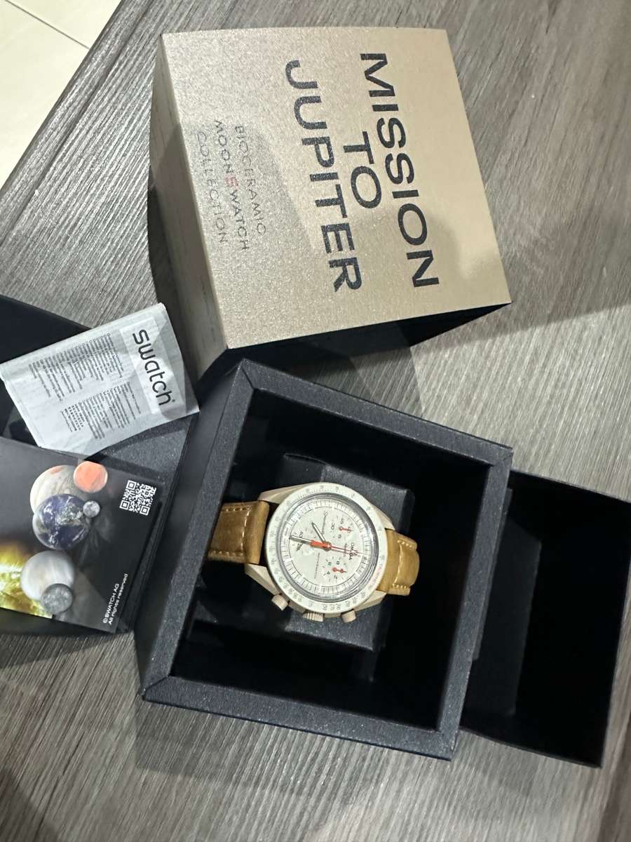 Omega x swatch Moonswatch mission to jupiter