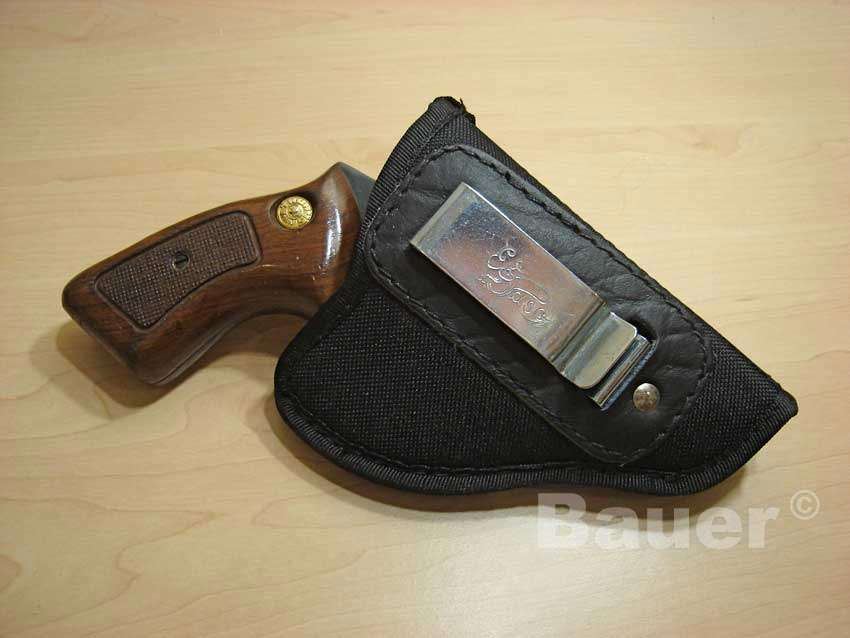 38 Special Revolver Codura Clip On Holster 32  R2" - 38 R2"