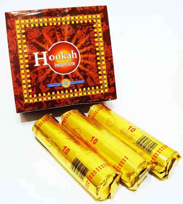 HOOKAH INSTANT-LITE  CHARCOAL TABLETS