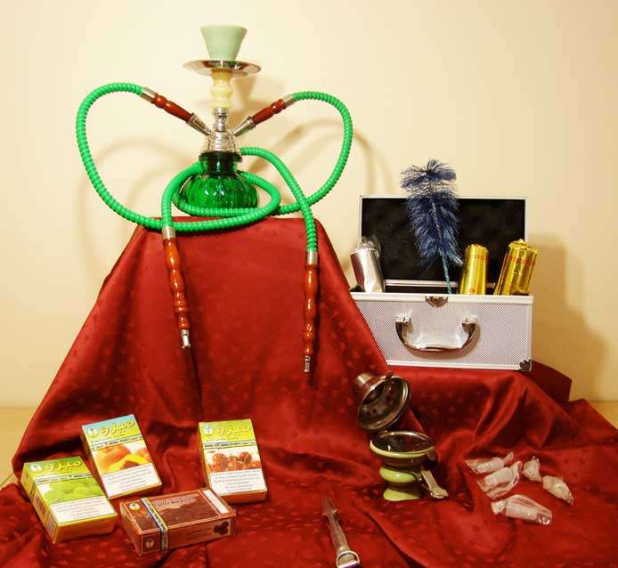 HOOKAH /  HUBBLY BUBBLY   25cm  PARTY PACK No.1