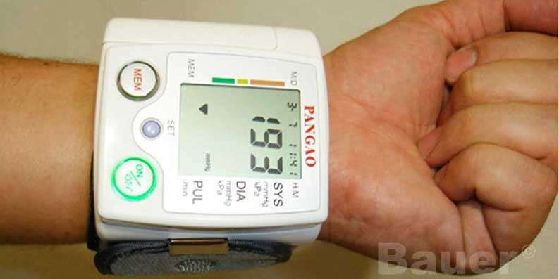 Electronic Wrist Blood Pressure Monitor