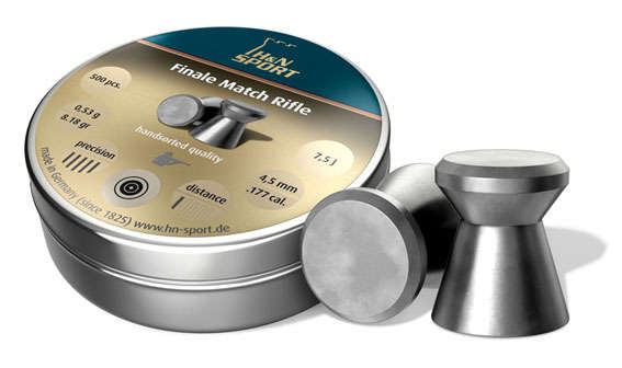 Finale Match Rifle, the Pellets Champions rely on from H&N in Germany