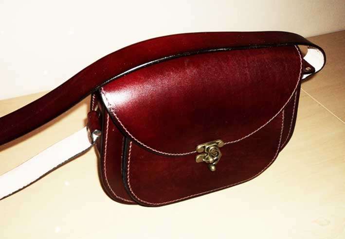 Barbara Leather Handbag - 100% Genuine Leather