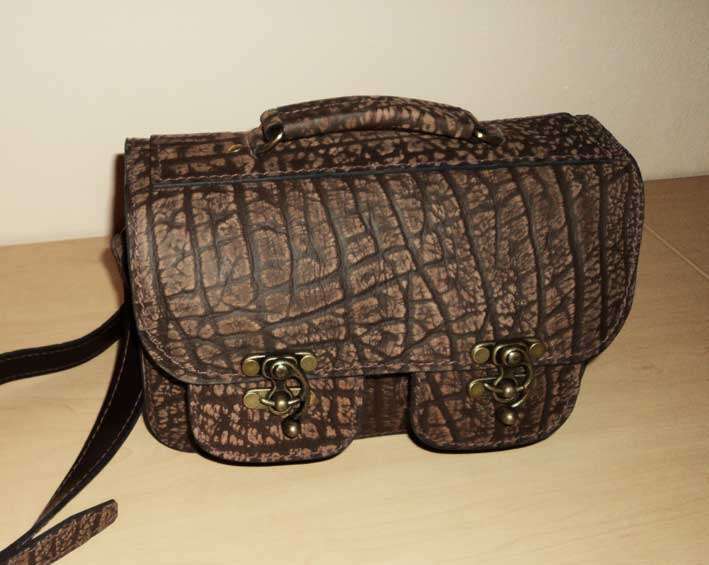 Isabella Leather Handbag - 100% Genuine Buffalo Leather