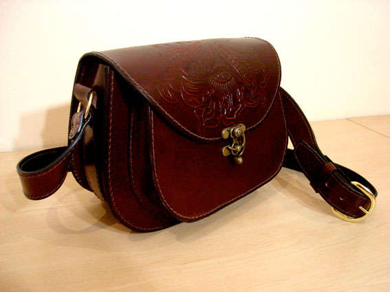 Barbara Leather Handbag - 100% Genuine Leather