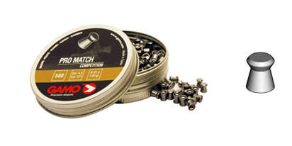 Gamo Pro Match 4.5mm Air Rifle Pellets - Competition Pellets
